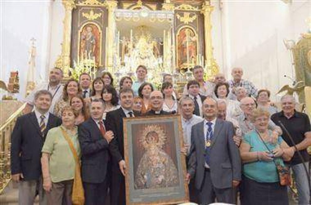 Rafaelinos presentes en la fiesta patronal de Carcabuey