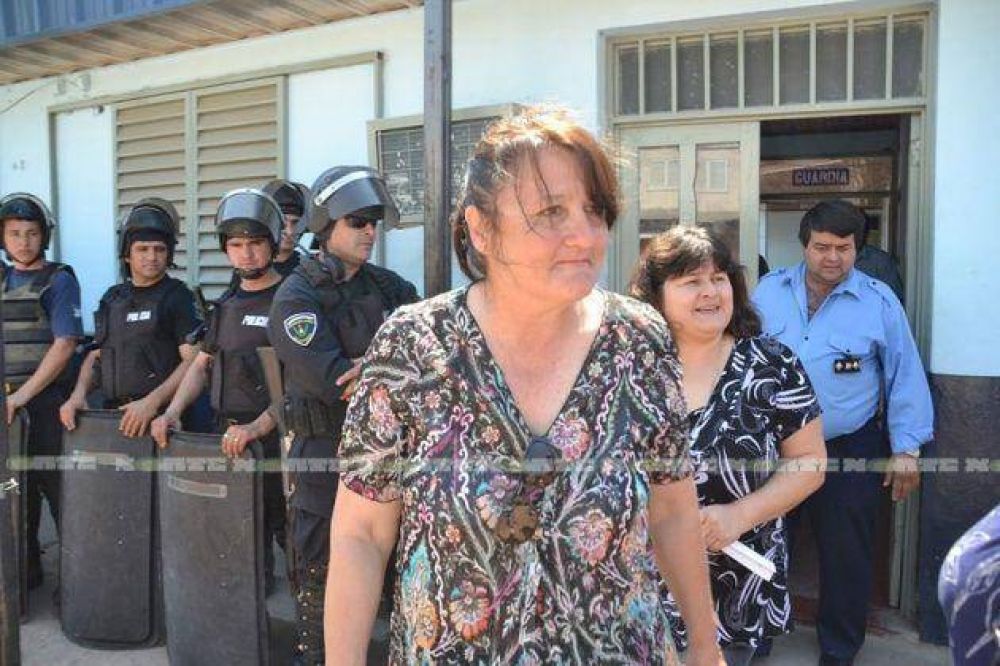 La dirigiente Juana Vukich fue detenida y recuper su libertad un par de horas despus