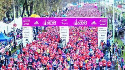 Pasi�n por correr: Otra vez con r�cord, los 21 K fueron una fiesta en la Ciudad