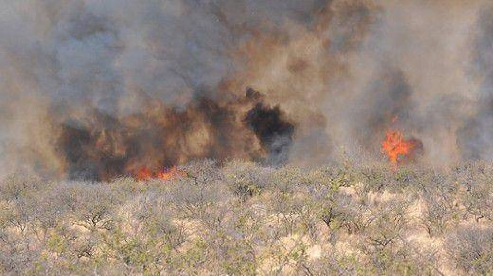 M�s de 130 evacuados por los incendios en Calamuchita