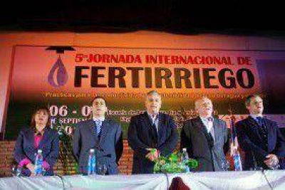 Se realiz� el lanzamiento de la V Jornada Internacional de Fertirriego