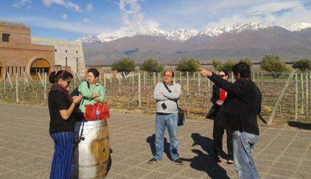 Periodistas brasileros conocieron el enoturismo de Mendoza