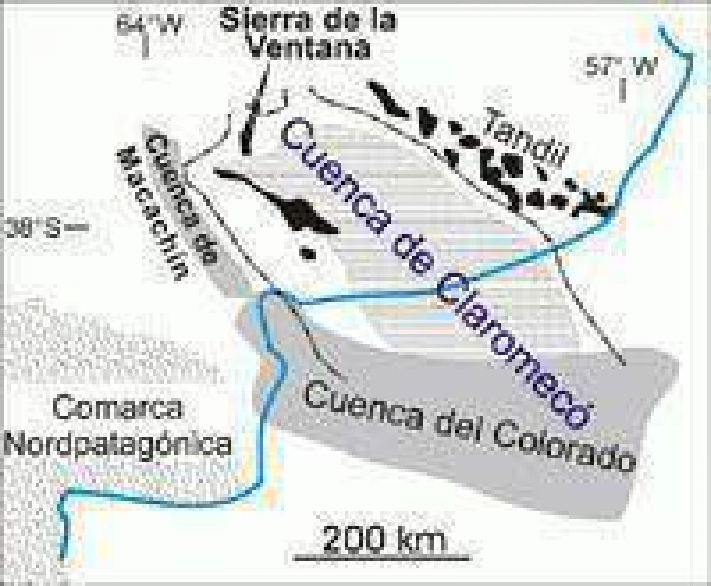 Inminente exploraci�n en busca de gas en la Cuenca Claromec�: Una parte pertenece a Bah�a Blanca 