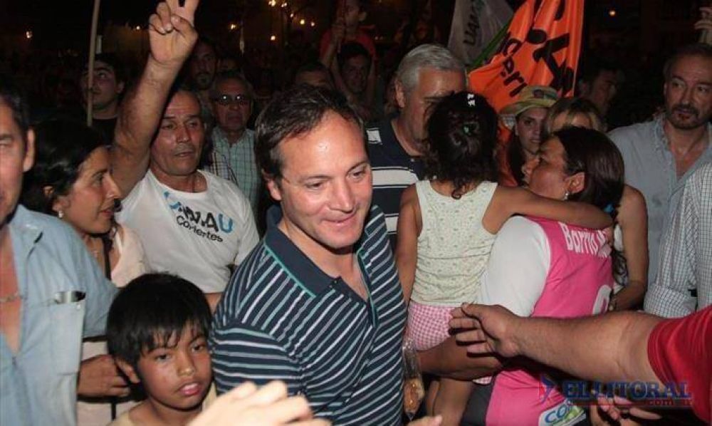 �Esto es s�lo el inicio�, dijo Camau en el Parque Mitre como escenario de campa�a