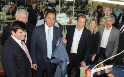 Scioli recorri� Pergamino con intendentes de la Segunda Secci�n