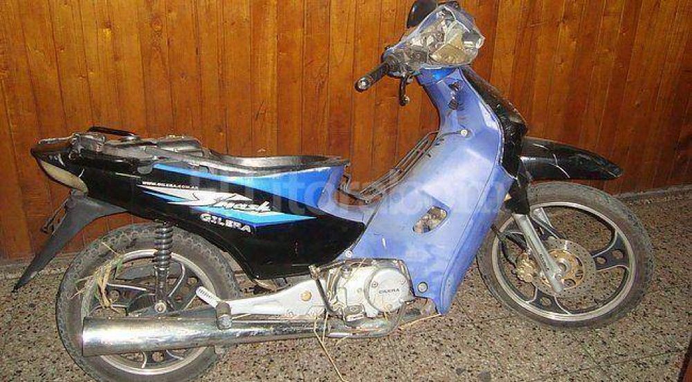 Rob� una moto y lo atraparon en Alto Verde