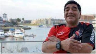"Yo me llamo Diego Armando Maradona y soy de Newell's"