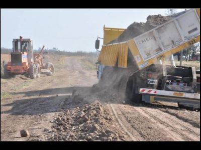Embrozan el camino productivo de Espinillo Norte