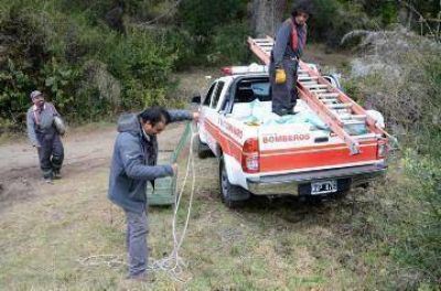 La ruta 40 Sur sigue cortada tras un nuevo aluvi�n