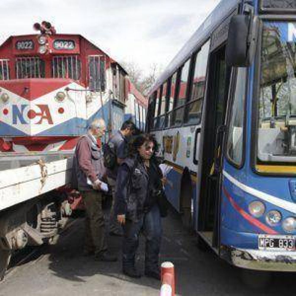 La crisis ferroviaria se hizo sentir en la ciudad