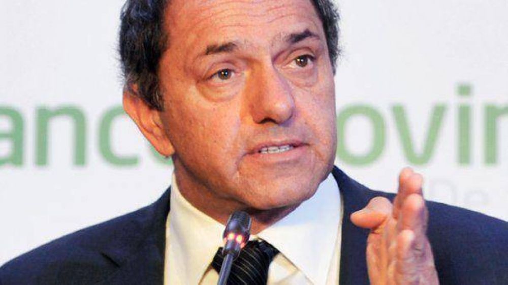 Scioli: "Los matices siempre han nutrido al espacio oficialista"