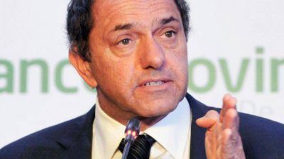 Scioli: "Los matices siempre han nutrido al espacio oficialista"