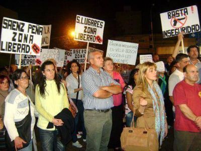 Movilizaci�n en Caseros de todos los foros de seguridad