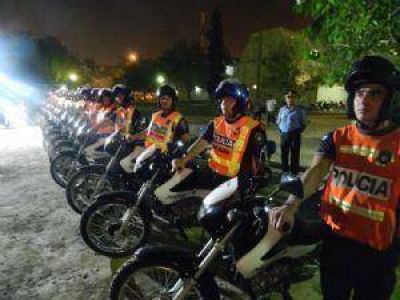 Gioja inaugur� una unidad policial y dijo que invirtieron en seguridad $150 millones