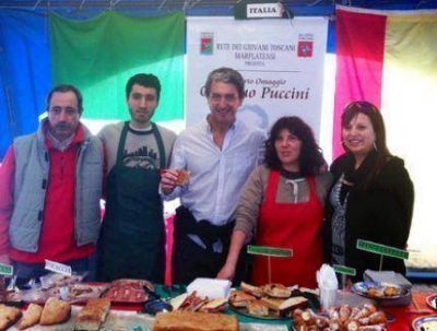 Pepe Scioli, en la Fiesta de las Colectividades en Miramar 