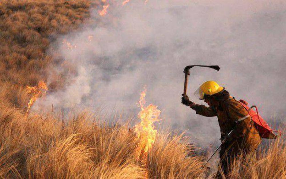 Fue aplastado por una piedra cuando combat�a un incendio