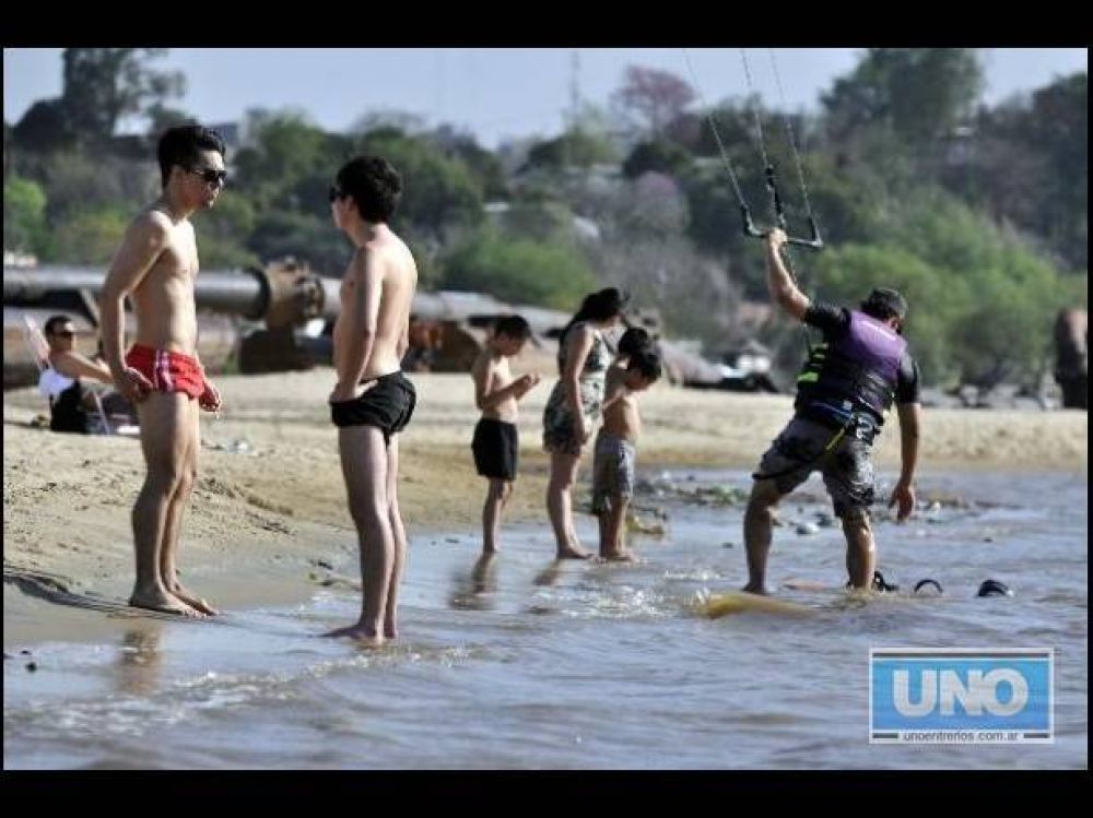En Paran� se vive el final del invierno como un aut�ntico verano