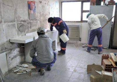 Se realizaron tareas de refacci�n en una sala de la Escuela N� 39