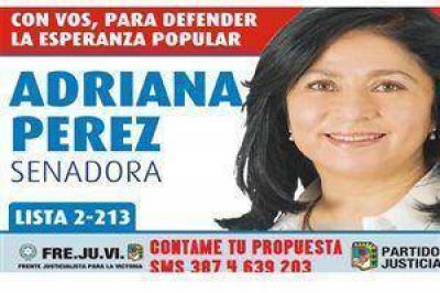 Adriana P�rez recibe propuestas por SMS