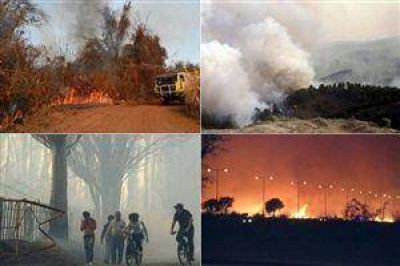 Salta y siete provincias m�s padecen serios incendios forestales