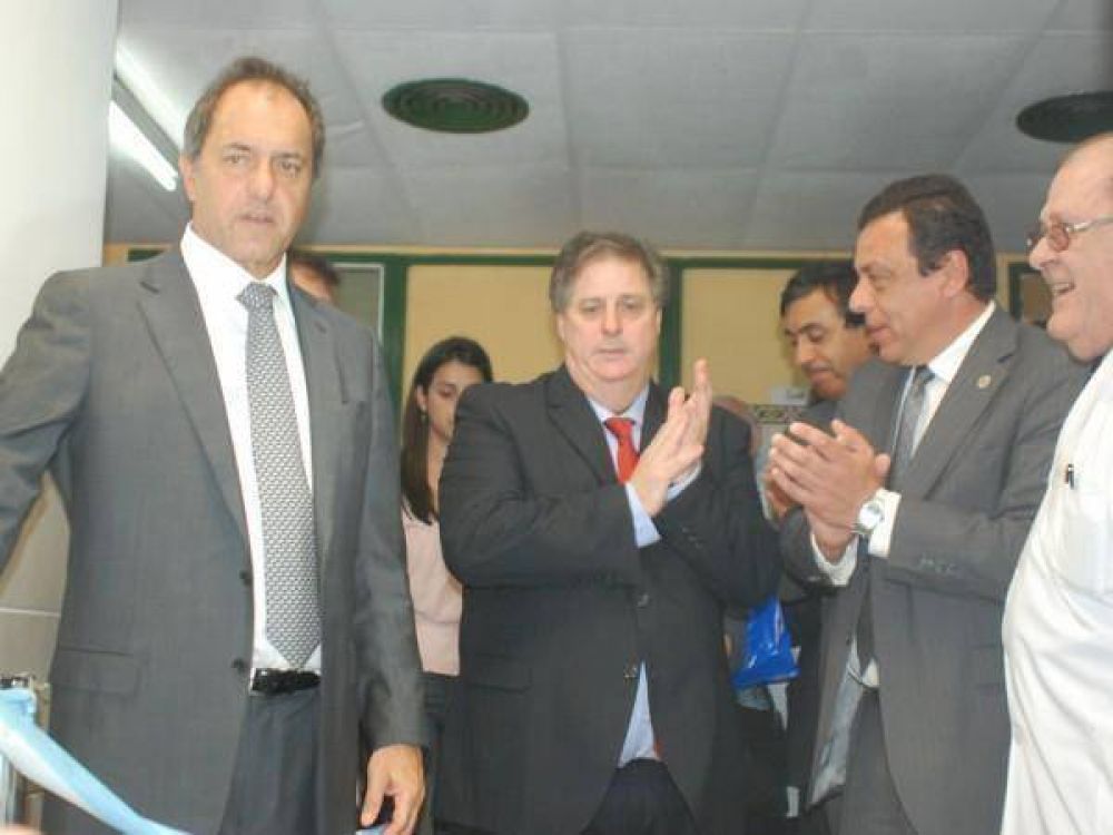 Con la presencia del gobernador Scioli se inaugur� el centro perinatal en el Hospital