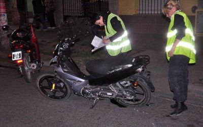 En una fuga, atropellaron a un inspector