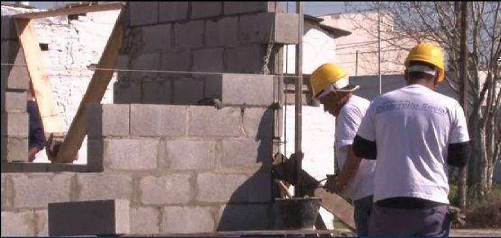 Avanzan las obras en el Club Ferroviario de Villa de Mayo