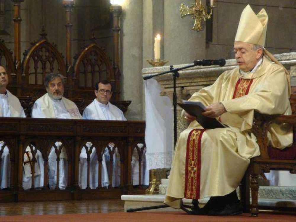 La Iglesia propuso un espacio de di�logo con los padres del Gianelli