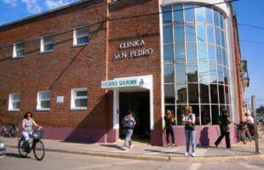 Medida de fuerza en la Cl�nica San Pedro