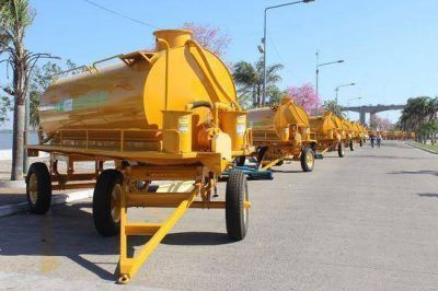 Colombi invirti� unos $70 millones en m�s de 360 m�quinas para Municipios