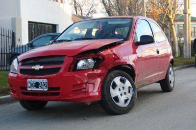 Colisi�n en calle Mendoza y Avellaneda