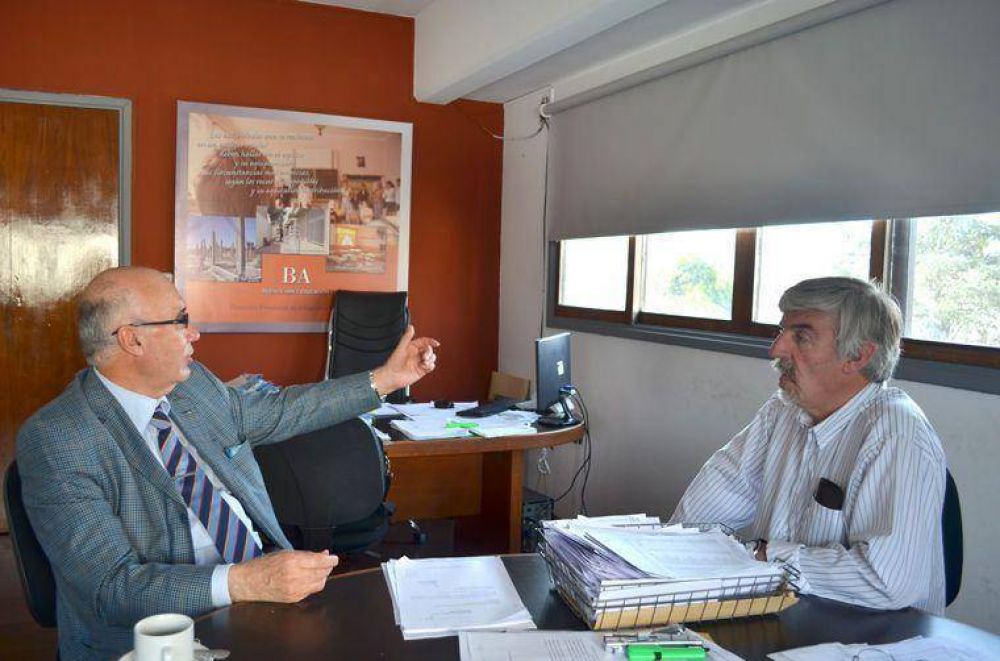 Gorosito anuncio la culminaci�n de las obras del ISFT 135.