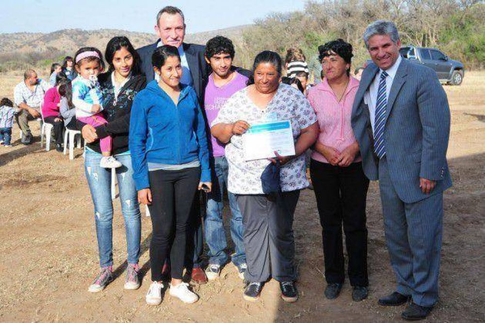 Construir�n 30 viviendas en San Francisco del Monte de Oro