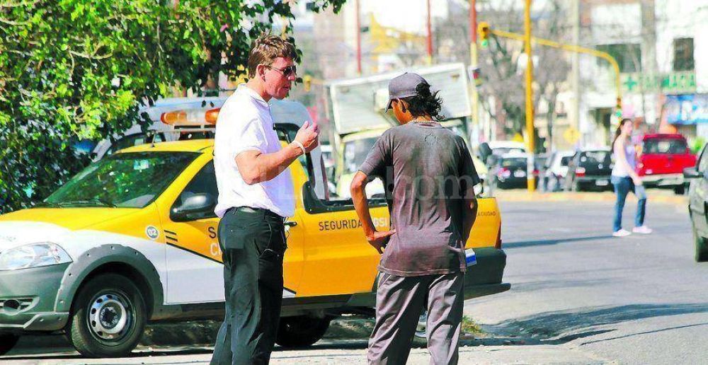 Desactivan los sem�foros de Iturraspe y Per�n para evitar a los limpiavidrios