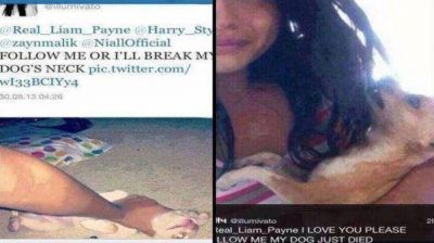 Mat� a su perro porque One Direction no la sigui� en Twitter
