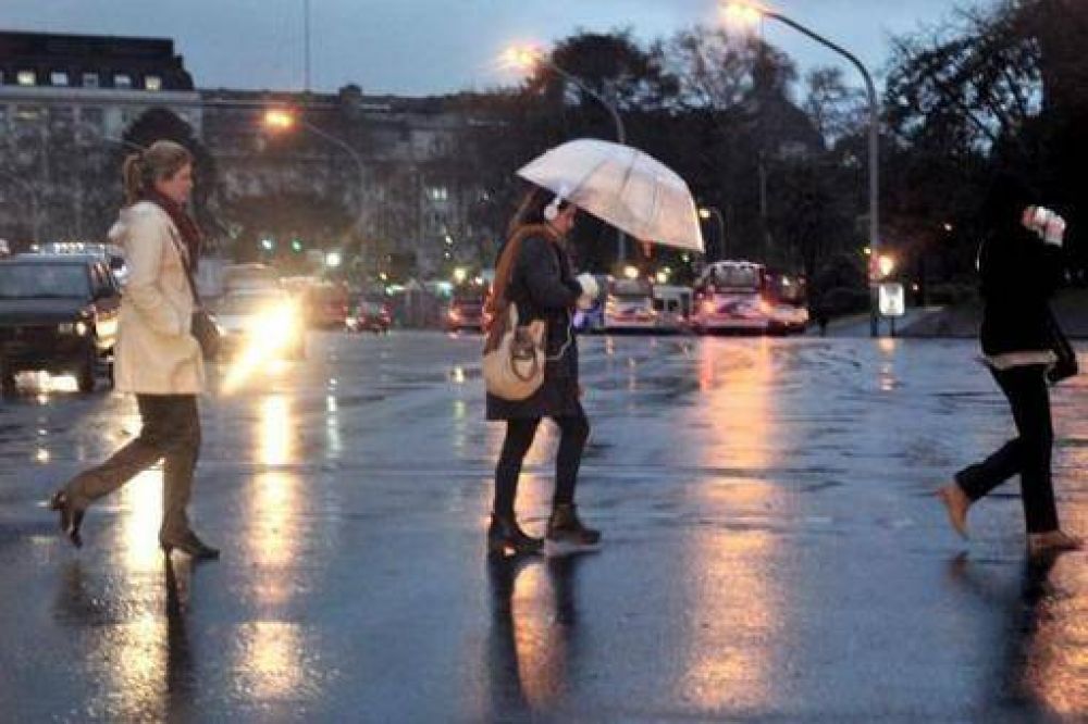 Nuevo alerta por tormentas fuertes, vientos y granizo en Capital y GBA