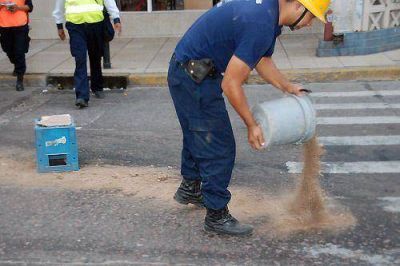 Derrame de 250 litros de combustible en Salta entre Larrea y Vieytes