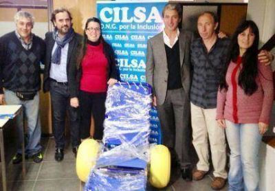 �Pepe� Scioli y Giri: �Una sociedad m�s justa debe incluir a las personas discapacitadas�