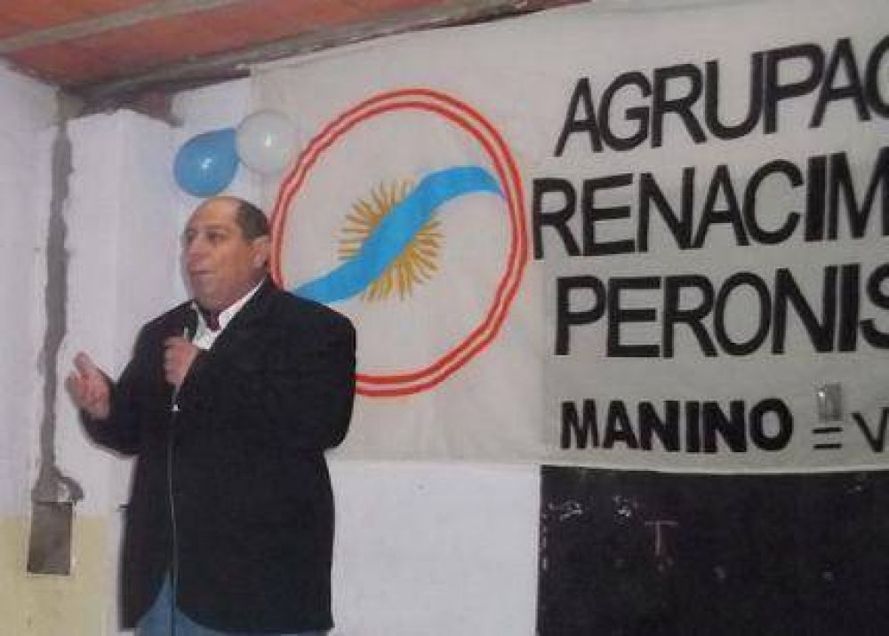 La Agrupaci�n Renacimiento Peronista se desvincul� del Diputado �Manino� Iriart