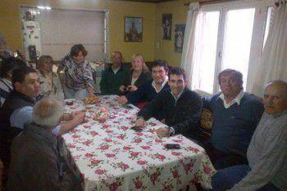 Patricio Hogan visit Necochea, Ayacucho y Quequn