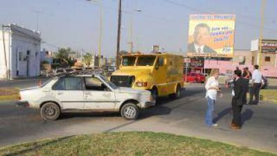 Choque con da�os materiales