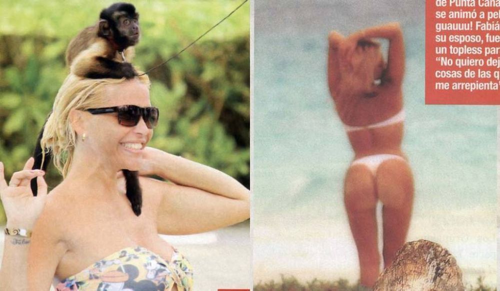 Nazarena V�lez se anim� al topless