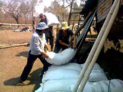 Asistencia a productores damnificados