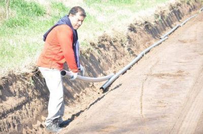 Avanza el agua corriente en las localidades