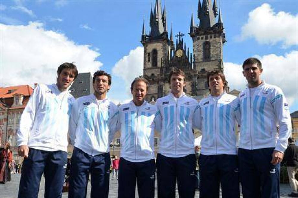 La Argentina, ante un desaf�o m�ximo en Praga, por la Copa Davis