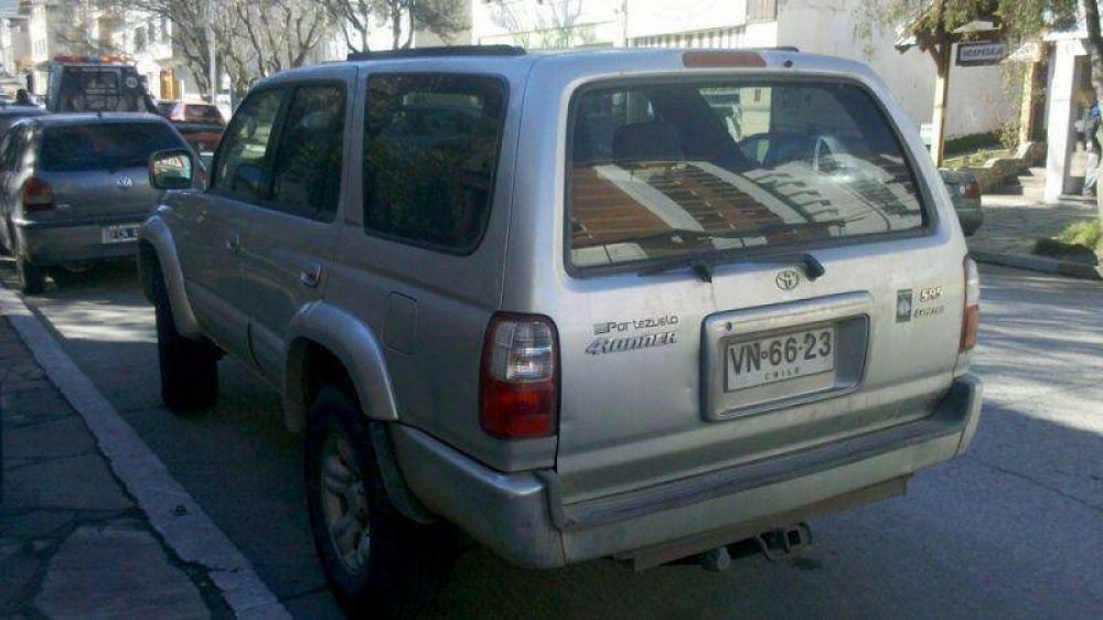 Secuestran una camioneta chilena que agot� su tiempo de estad�a en Argentina
