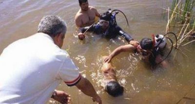 Hallaron al pescador ahogado en el r�o Paran�