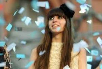 Florencia Kirchner ya est� en San Juan