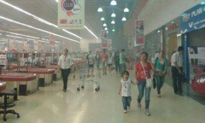 Se incendi� un stand en el Hipermercado Libertad