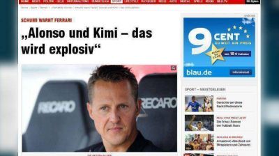 Schumacher: "Raikkonen y Alonso son una mezcla explosiva"
